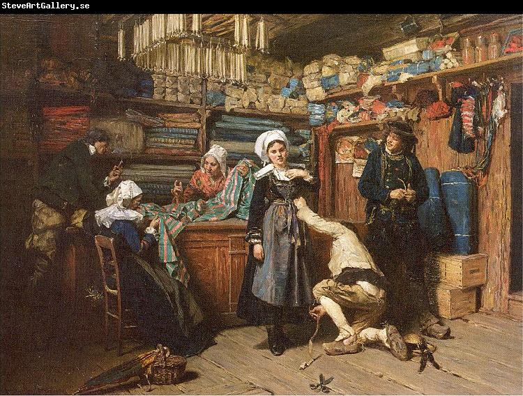 Mosler, Henry Buying the Wedding Trousseau